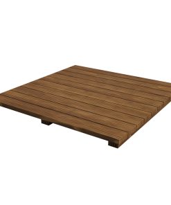 Akácfa polc betét moduláris asztalhoz