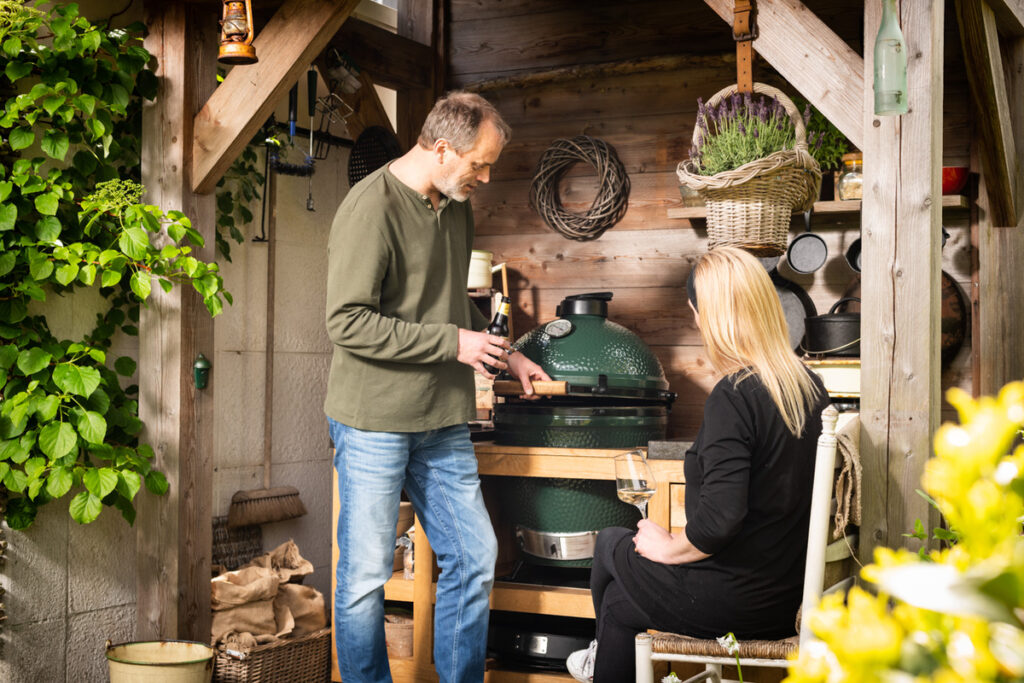 Big Green Egg a nyaralóban