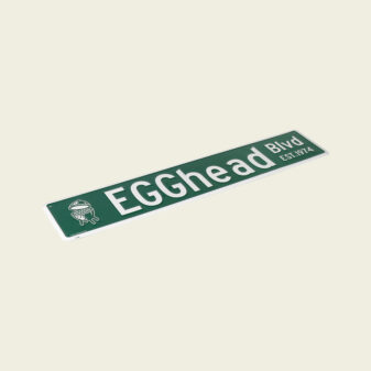 BGE Fanshop - Utcatábla - EGGhead Blvd.