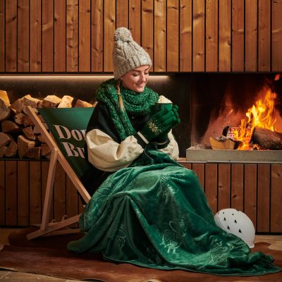 Alternative view of BGE Fanshop - Big Green Egg pléd