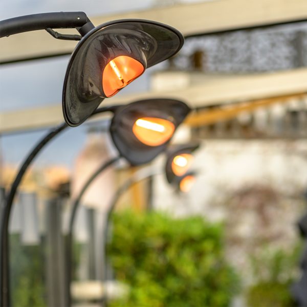 Hotdoor fali karos infrahősugárzó Medium