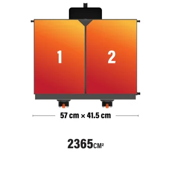 Blackstone 22″-os asztali gázgrill 30mBar Blackstone 22″-os asztali gázgrill 30mBar