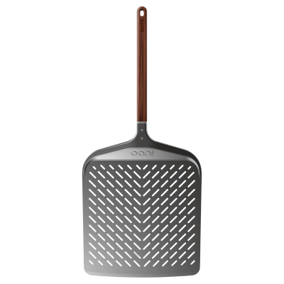 Ooni Signature 14″ prémium perforált pizzalapát – diófa nyéllel