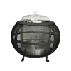 Haloo Ballo Sphere kerti tűzrakó – dupla hálós, 360°-os szikravédővel, hamukaparóval Haloo Ballo Sphere kerti tűzrakó – dupla hálós, 360°-os szikravédővel, hamukaparóval