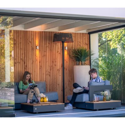 Sunred Artix Corda Bright álló teraszfűtés barna – 2100W - 5. kép Sunred Artix Corda Bright álló teraszfűtés barna – 2100W - 5. kép