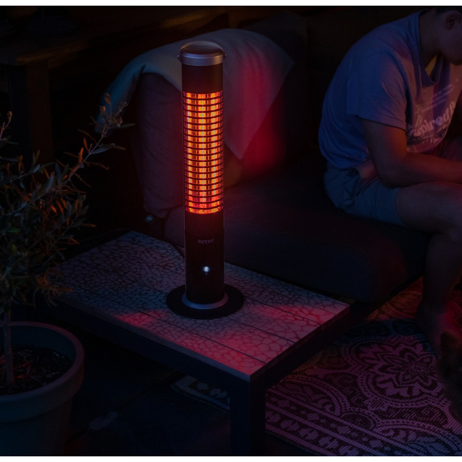 Sunred Smart Apollo Ultra asztali teraszfűtés fekete – 1200W - 4. kép Sunred Smart Apollo Ultra asztali teraszfűtés fekete – 1200W - 4. kép