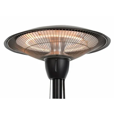 SUNRED Barcelona Bright álló elektromos teraszfűtő, fekete, 1500 W - 2. kép SUNRED Barcelona Bright álló elektromos teraszfűtő, fekete, 1500 W - 2. kép