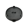 Valhal öntöttvas serpenyőfedő és grillserpenyő, 30 cm Valhal öntöttvas serpenyőfedő és grillserpenyő, 30 cm
