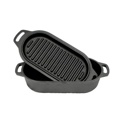 Valhal 2 az 1-ben öntöttvas mini Dutch Oven, 1 liter - 4. kép Valhal 2 az 1-ben öntöttvas mini Dutch Oven, 1 liter - 4. kép