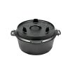 Valhal lapos aljú öntöttvas Dutch Oven Valhal lapos aljú öntöttvas Dutch Oven
